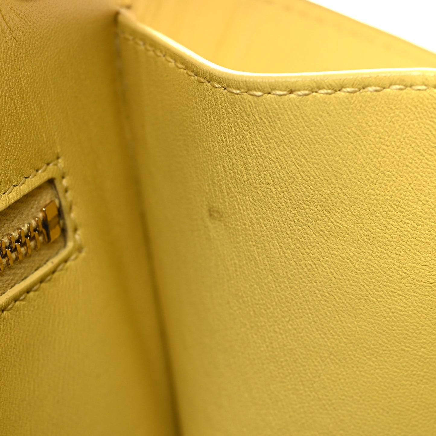 Smooth Calfskin Carre Satchel Paille