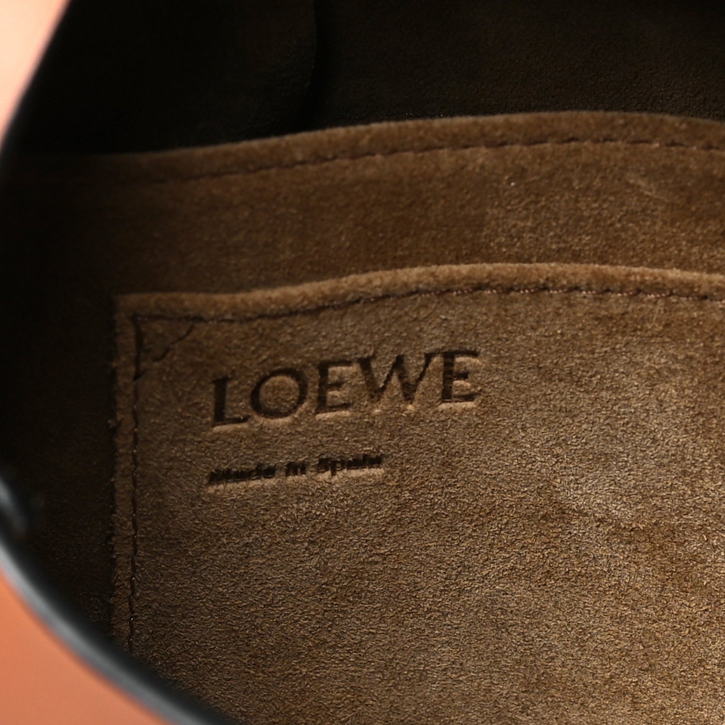 Calfskin Jacquard Small Gate Dual Bag Tan