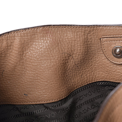 Prada Vitello Daino Tote Sesamo 13 of 25