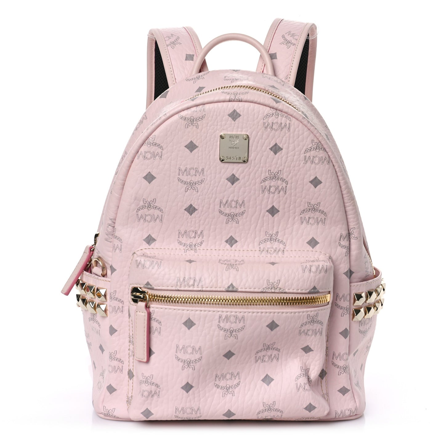Visetos Small Side Stud Stark Backpack Soft Pink