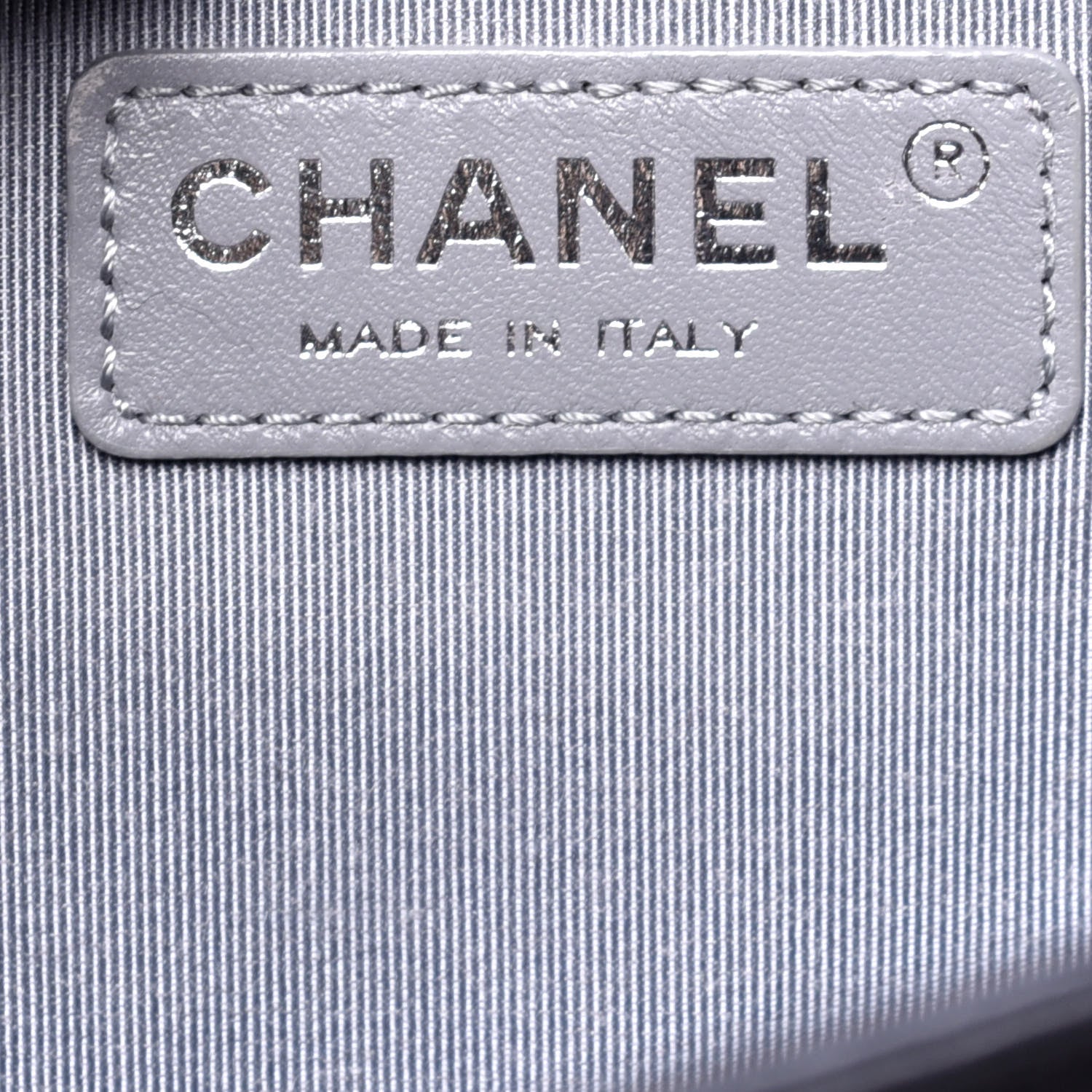 Chanel Metallic Calfskin Quilted Medium Boy Flap Black 6 of 10