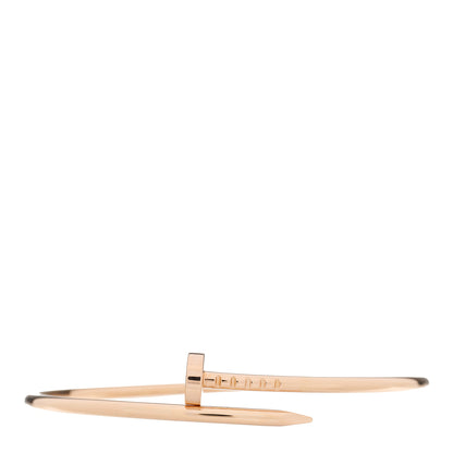 Cartier 18K Pink Gold Small Juste Un Clou Bracelet 16 1 of 4
