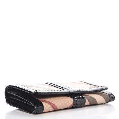 Burberry Nova Check Penrose Continental Wallet Black 4 of 10