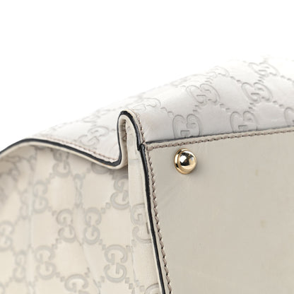 Gucci Guccissima Piston Tote Off White 9 of 19