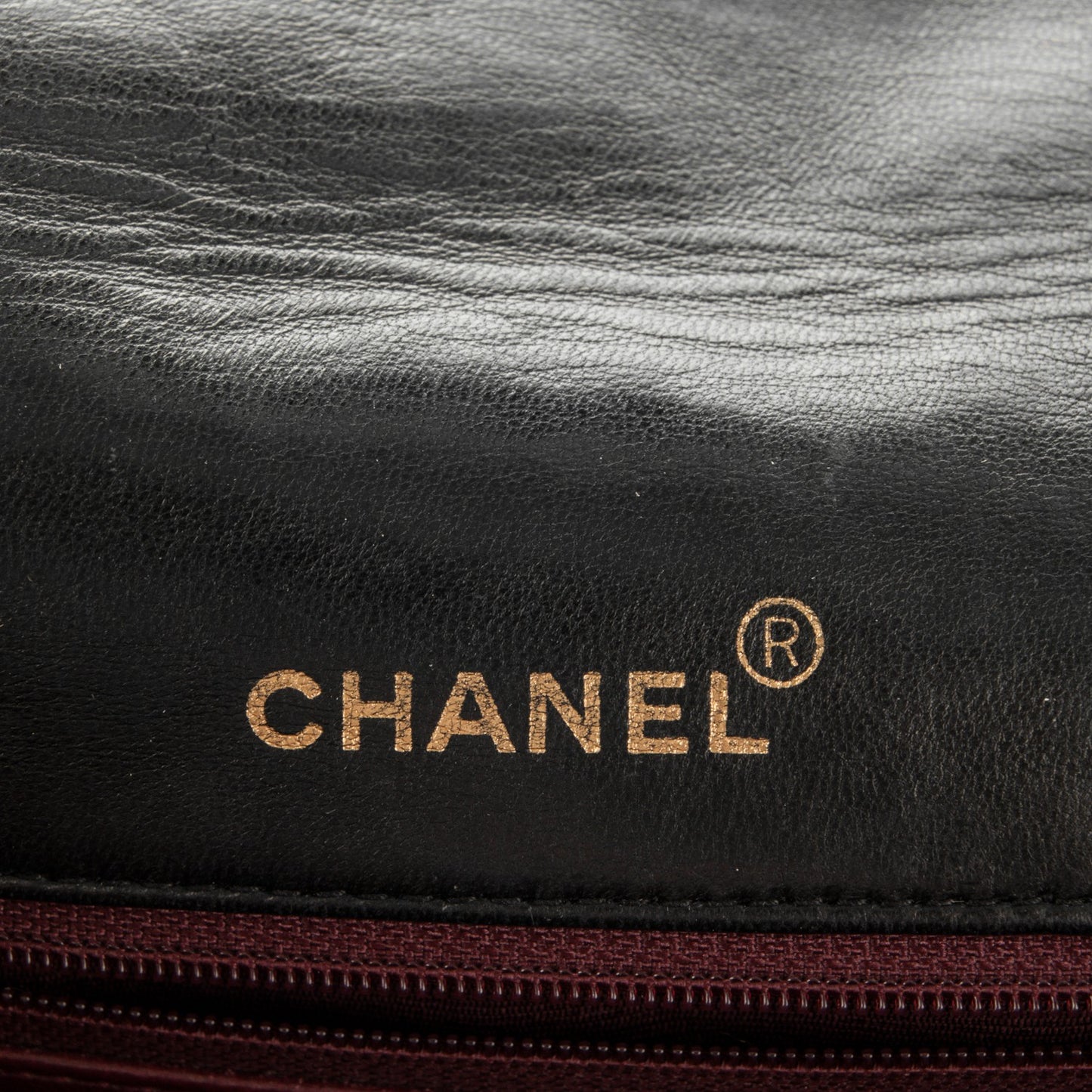 Lambskin Quilted Medium Single Flap Black