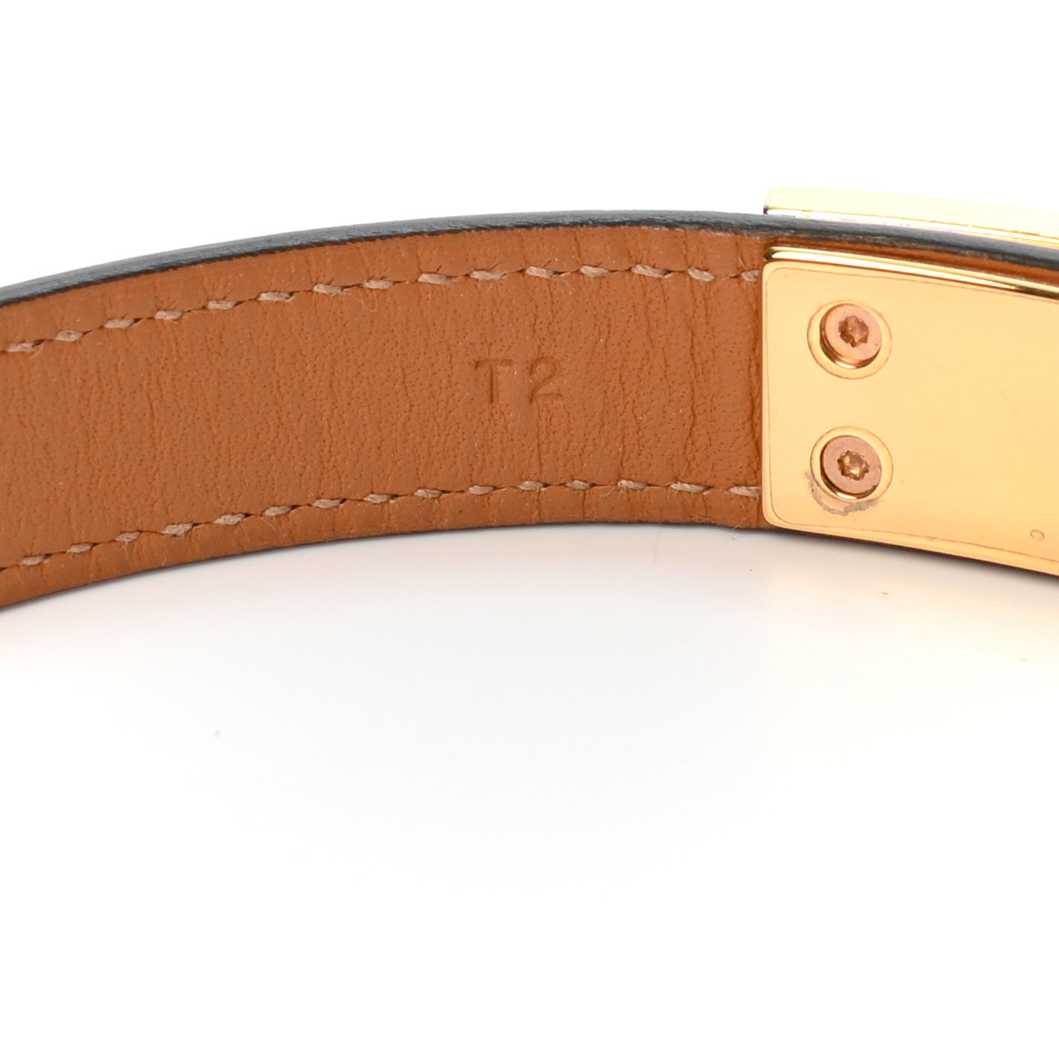 Hermes Box Drag Double Tour Bracelet T2 Black 5 of 8