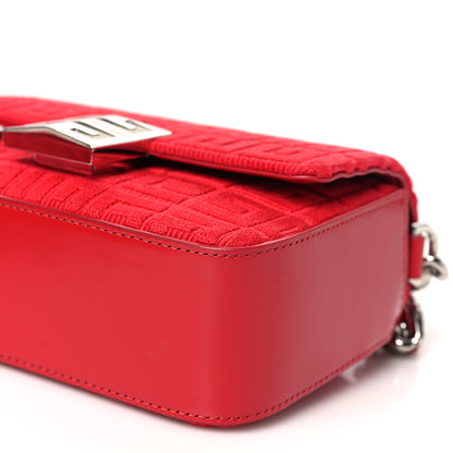 Givenchy Canvas Embroidered Small 4G Woven Chain Crossbody Red 9 of 9