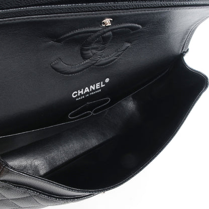 Chanel Caviar Quilted Medium Double Flap Black 6 of 9