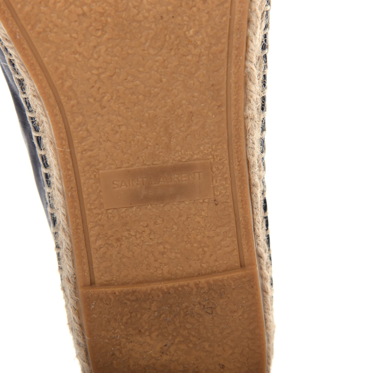 Lambskin Monogram Espadrilles 38.5 Black