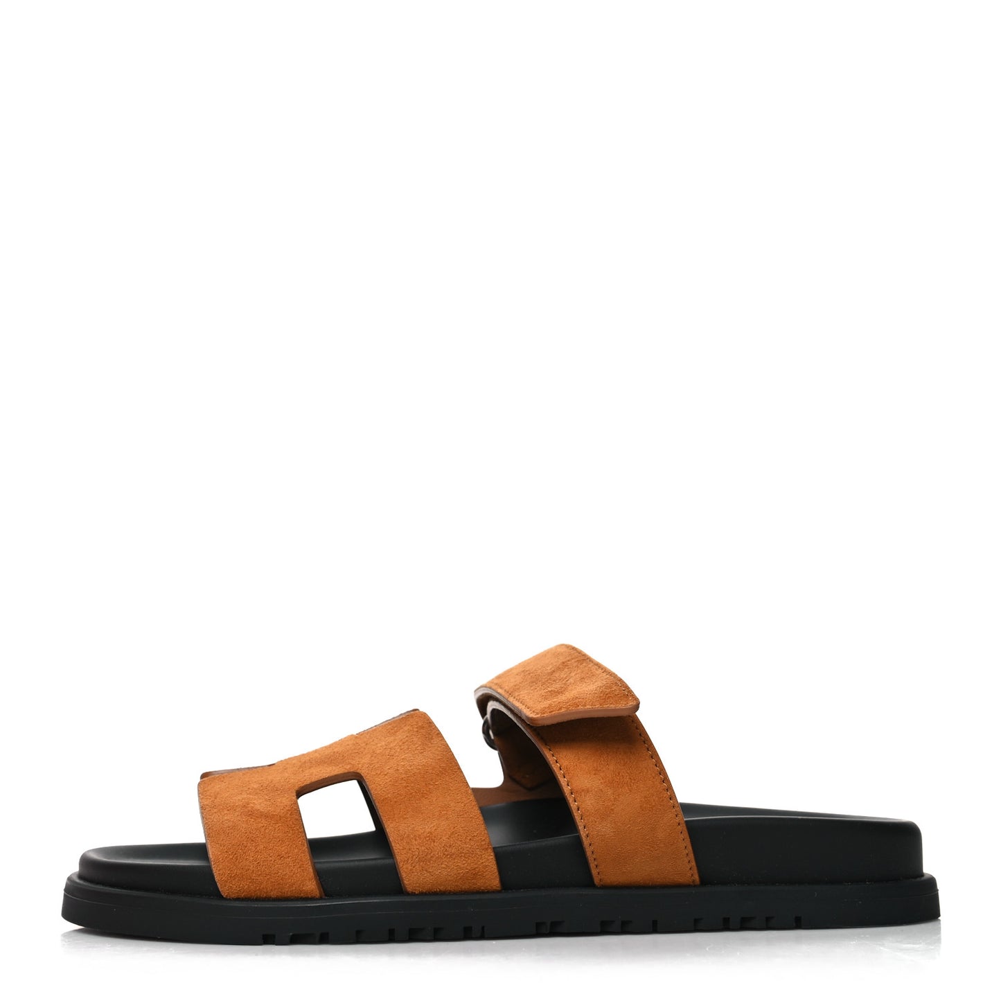 Suede Goatskin Womens Chypre Sandals 38 Naturel