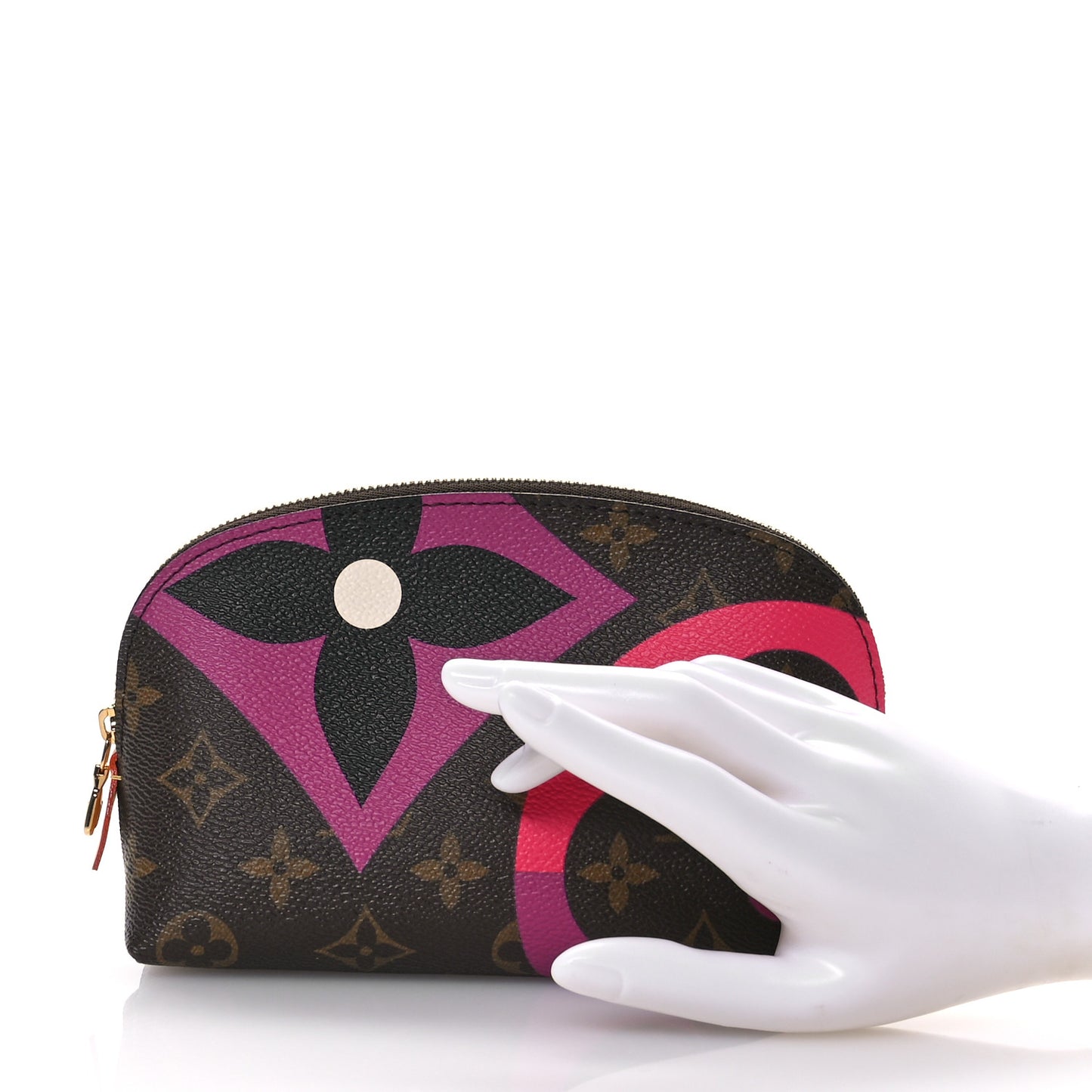 Monogram Game On Cosmetic Pouch
