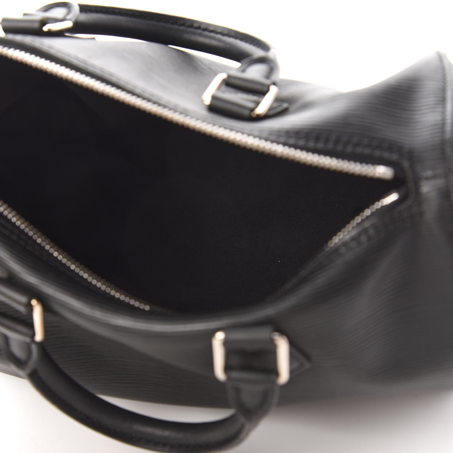 Louis Vuitton Epi Speedy 25 Black 5 of 13
