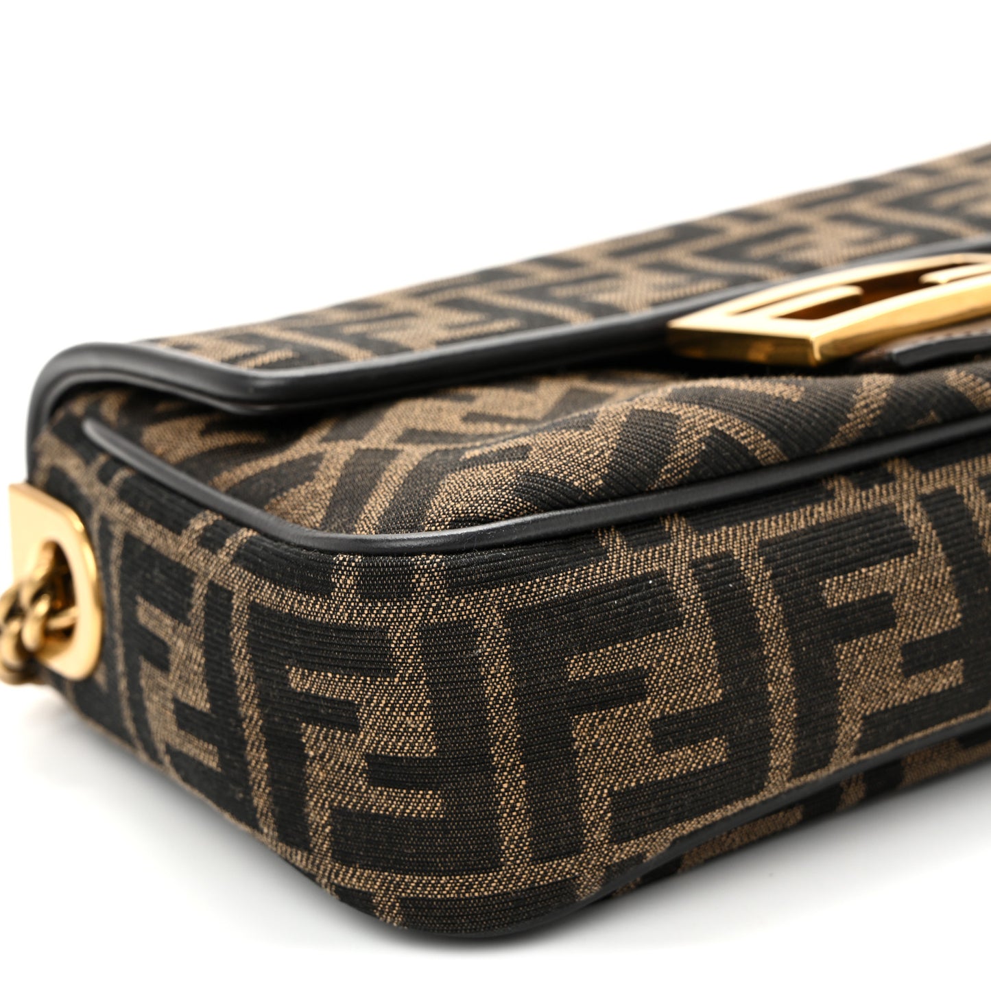 Fabric Jacquard FF 1974 Midi Chain Baguette Tobacco Moro