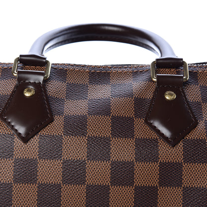 Louis Vuitton Damier Ebene Speedy Bandouliere 25 10 of 11