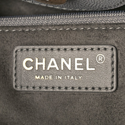 Chanel Caviar Studded Small Deauville Tote Grey 6 of 10