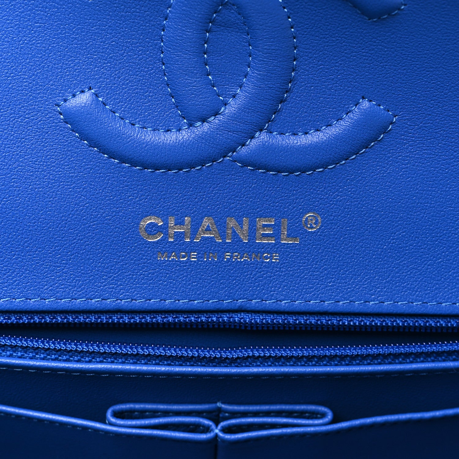 Chanel Calfskin Quilted Medium Rainbow Double Flap Multicolor 6 of 10