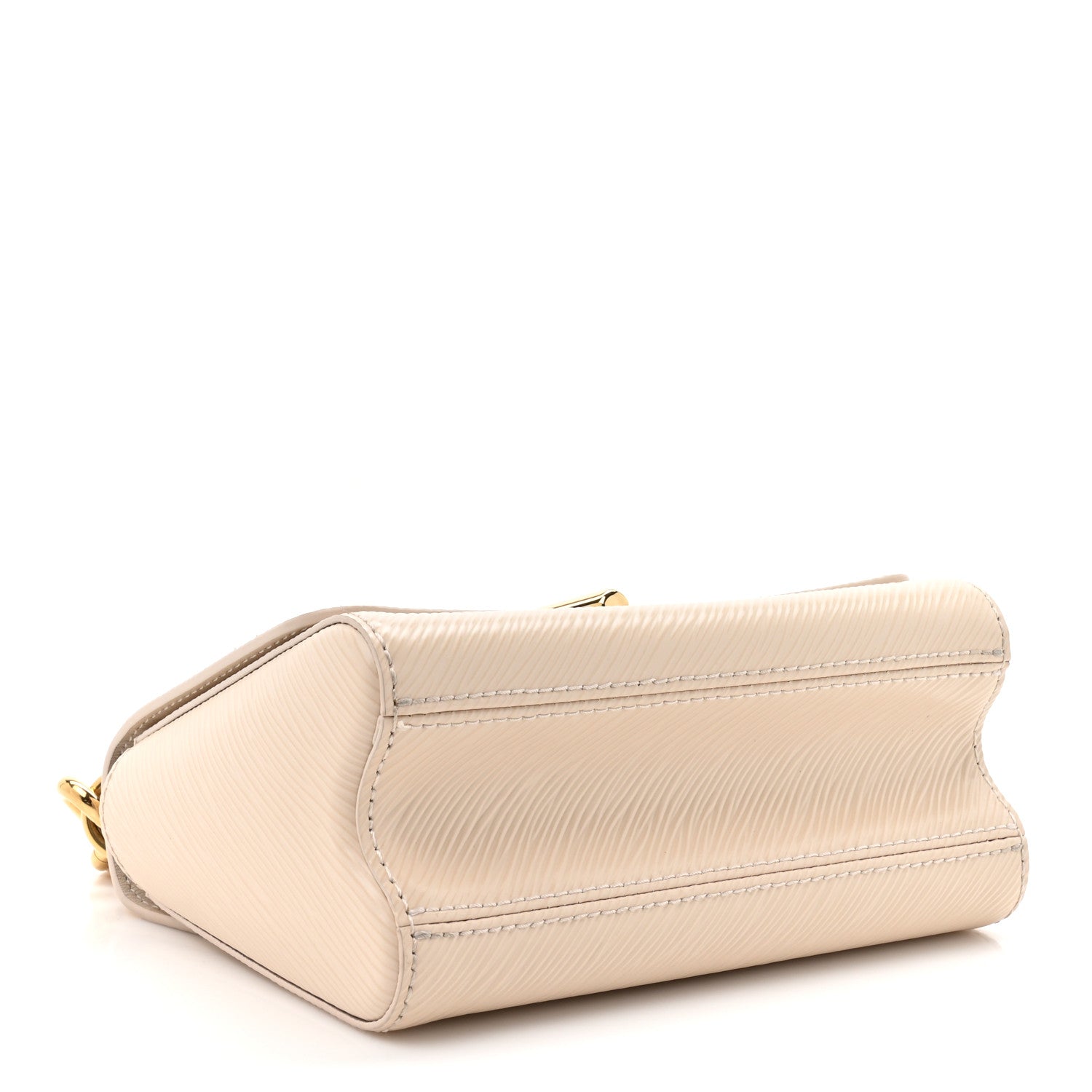 Louis Vuitton Epi Twist Braided Chain Shoulder Bag PM Quartz White 5 of 11