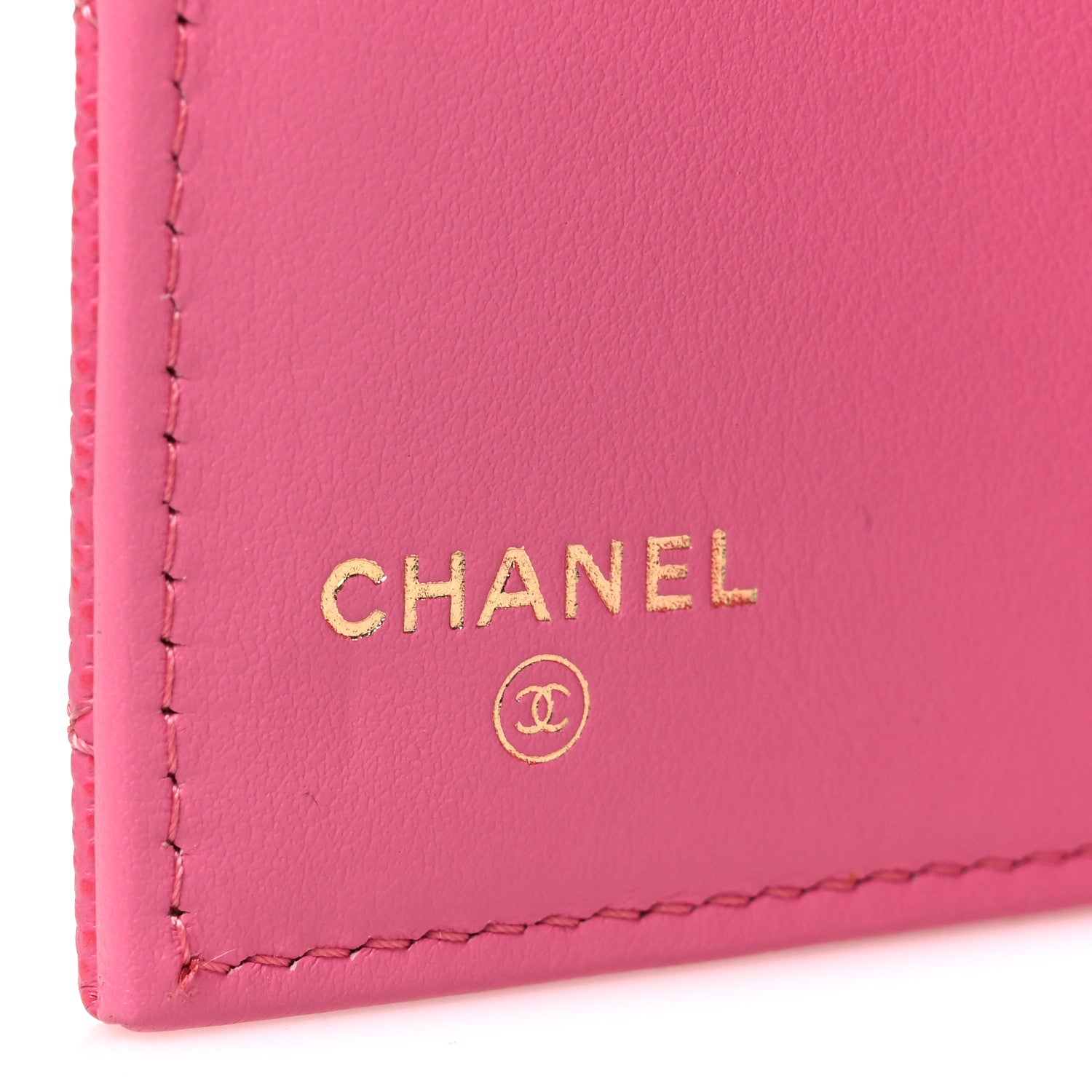 Chanel Caviar Quilted Medium Flap Wallet Pink 6 of 9