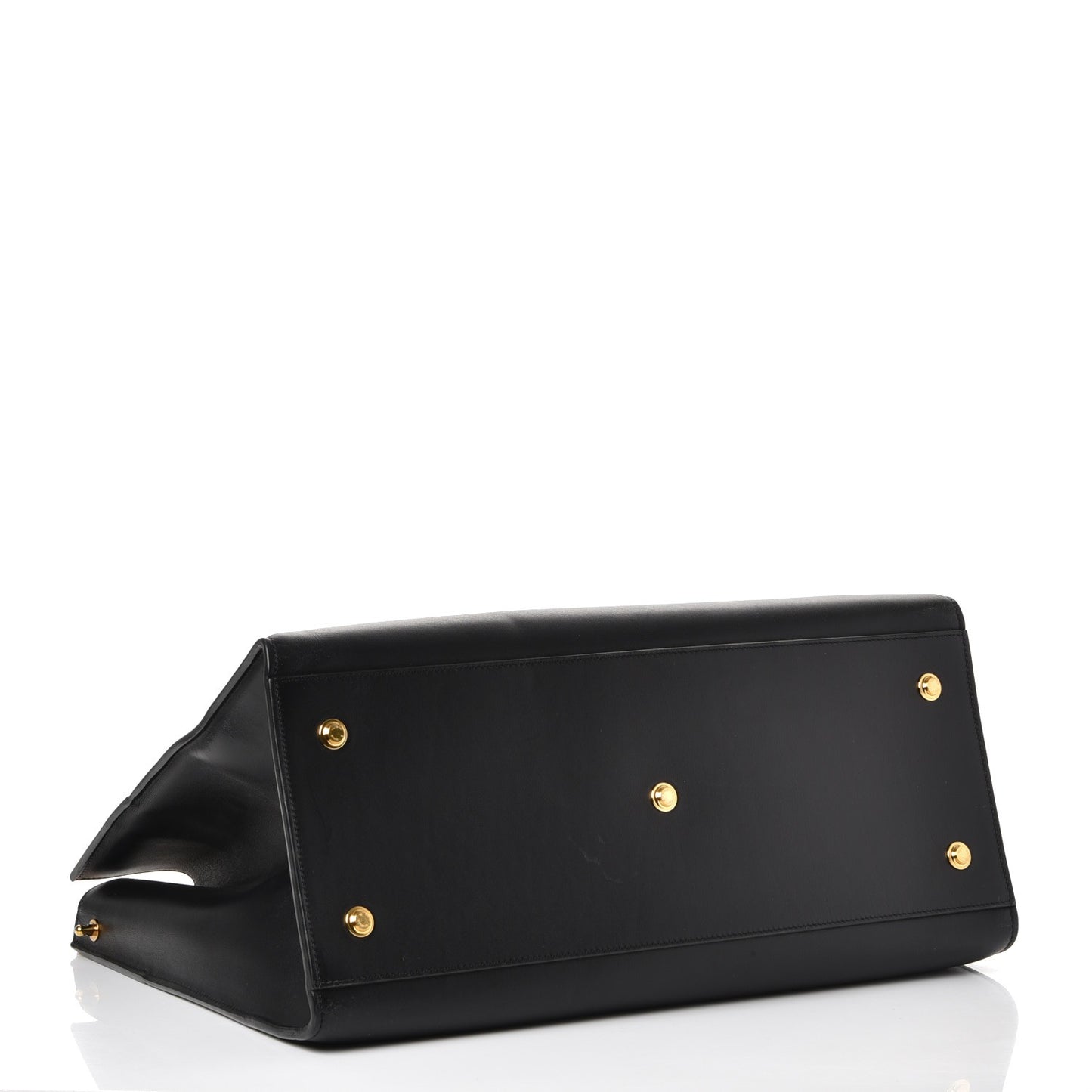 Calfskin City Steamer XL Black Creme Bourgogne