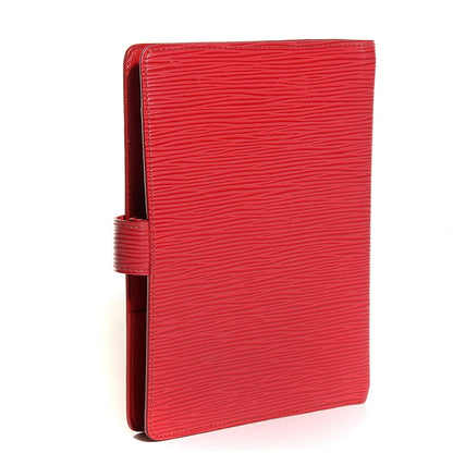 Louis Vuitton Epi Medium Ring Agenda Cover Red 3 of 7