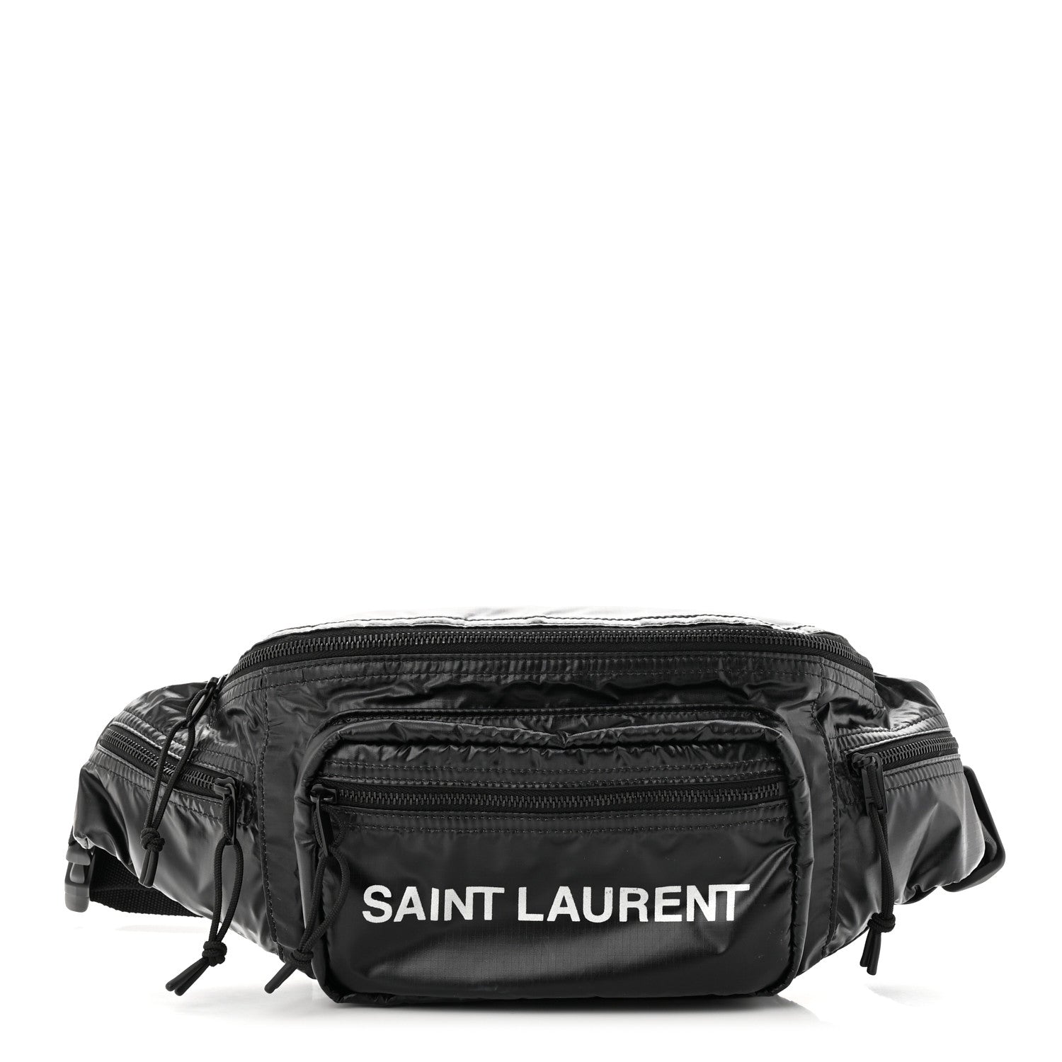 Saint Laurent Nylon Logo Nuxx Body Belt Bag Black 1 of 11
