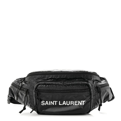 Saint Laurent Nylon Logo Nuxx Body Belt Bag Black 1 of 11