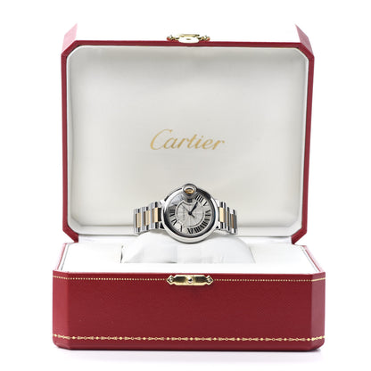 Cartier Stainless Steel 18K Yellow Gold 33mm Ballon Bleu De Cartier Automatic Watch 6 of 6