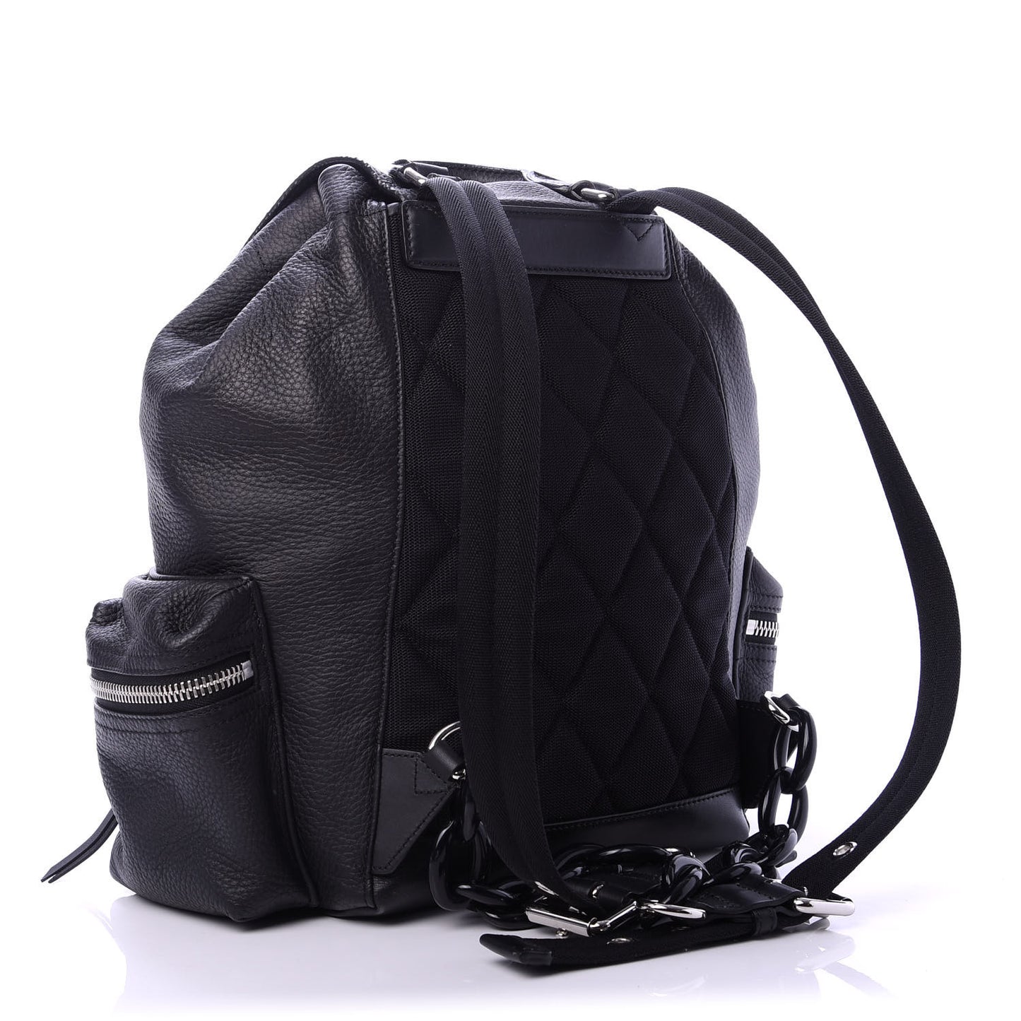 Deerskin Medium Rucksack Backpack Black