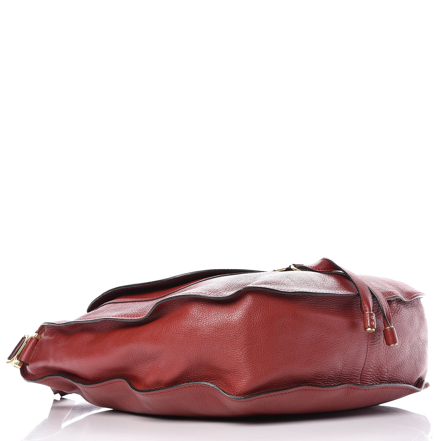 Chloe Calfskin Large Marcie Hobo Garnet 4 of 12