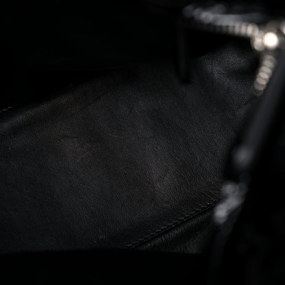 Christian Dior Patent Cannage Small Dior Soft Shopping Tote Black 13 of 19