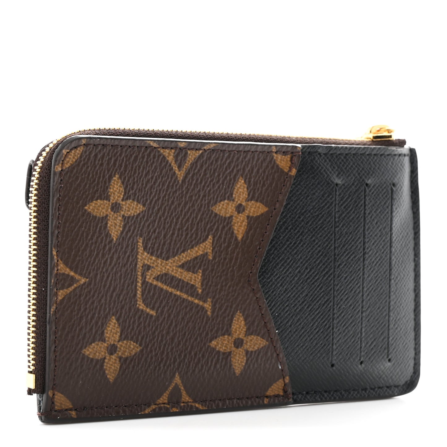 Monogram Recto Verso Card Holder Black