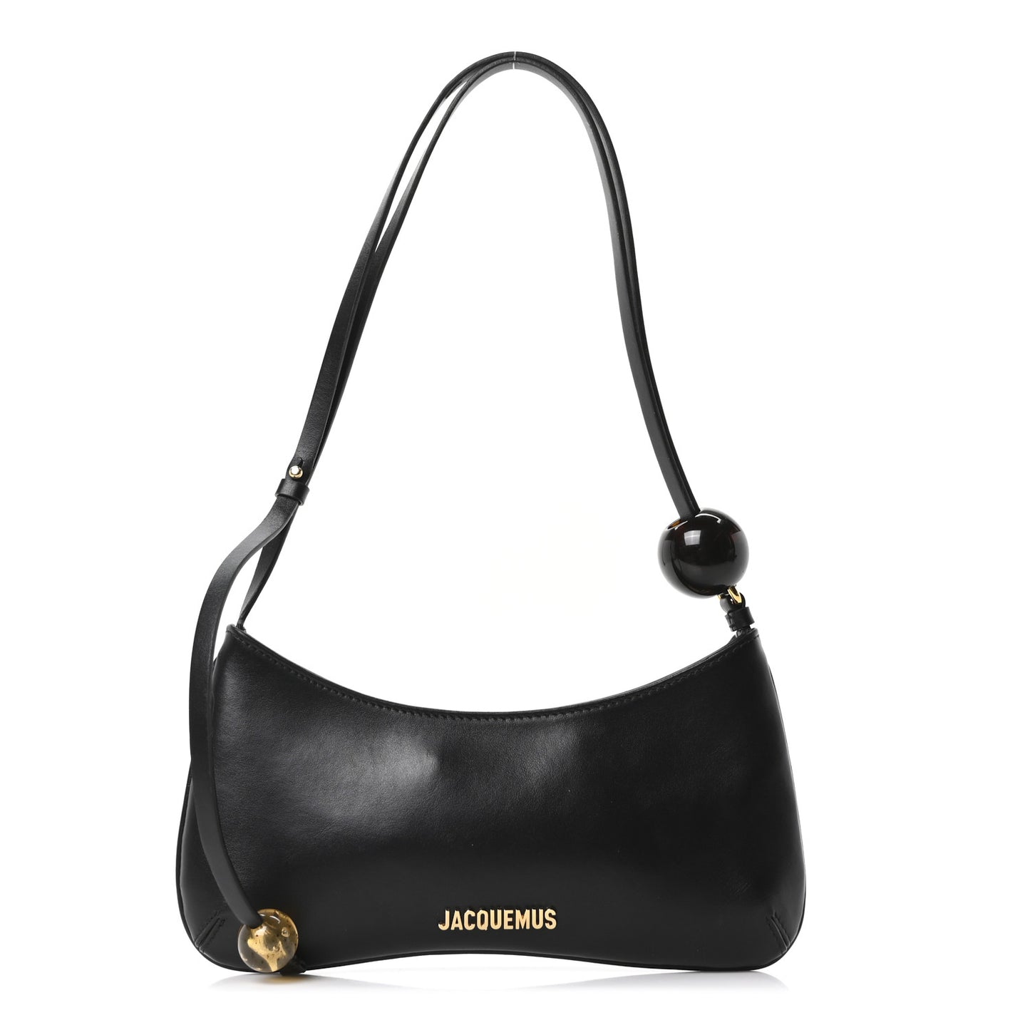 Smooth Calfskin Le Bisou Medium Black