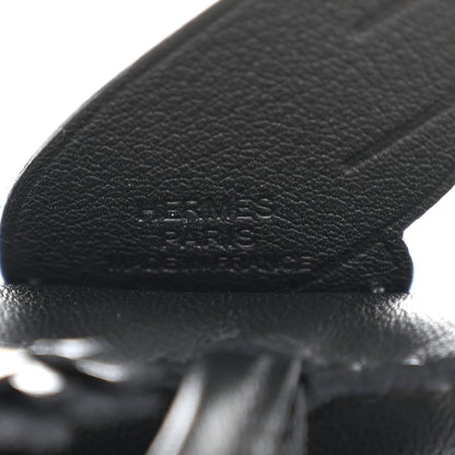 Hermes Milo Lambskin Grigri Rodeo Pegase Horse Bag Charm PM So Black 4 of 5