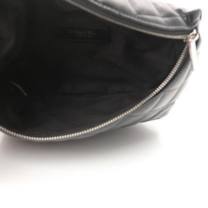 Chanel Lambskin Quilted Waist Belt Bag Black 5 of 11