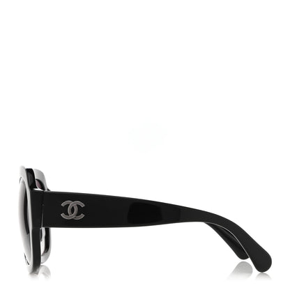 Chanel Acetate CC Sunglasses 5373 Black 3 of 9