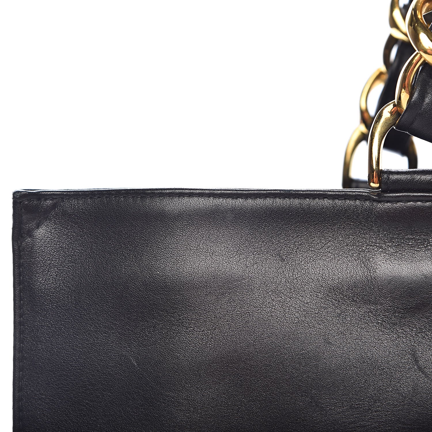 Chanel Lambskin CC Shoulder Bag Black 10 of 15