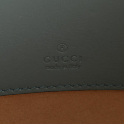 Gucci Boarded Dyana Lux Calfskin Mini Jackie 1961 Hobo Dusty Azure 6 of 12