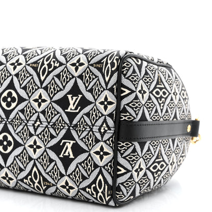 Louis Vuitton Jacquard Since 1854 Speedy Bandouliere 25 Grey 10 of 10