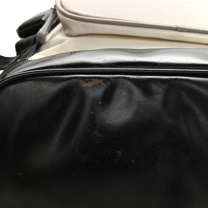 Chanel Nylon Sports Backpack Black White 13 of 18