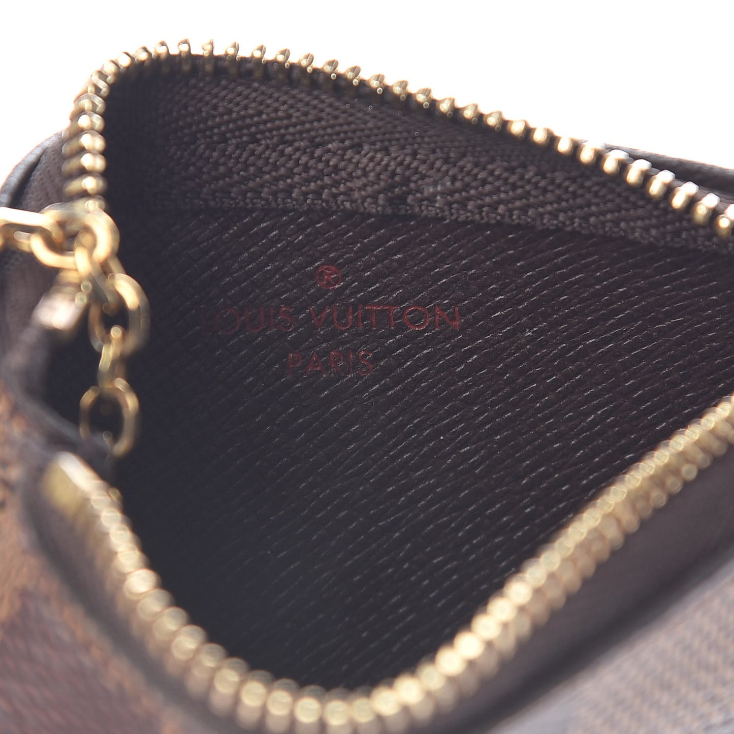 Damier Ebene Key Pouch