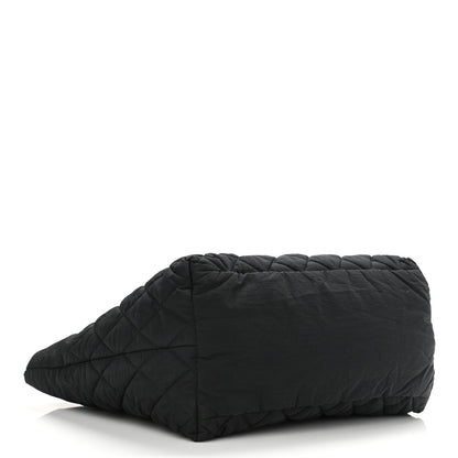 Chanel Nylon Quilted Coco Cocoon Bowler Black 4 of 11