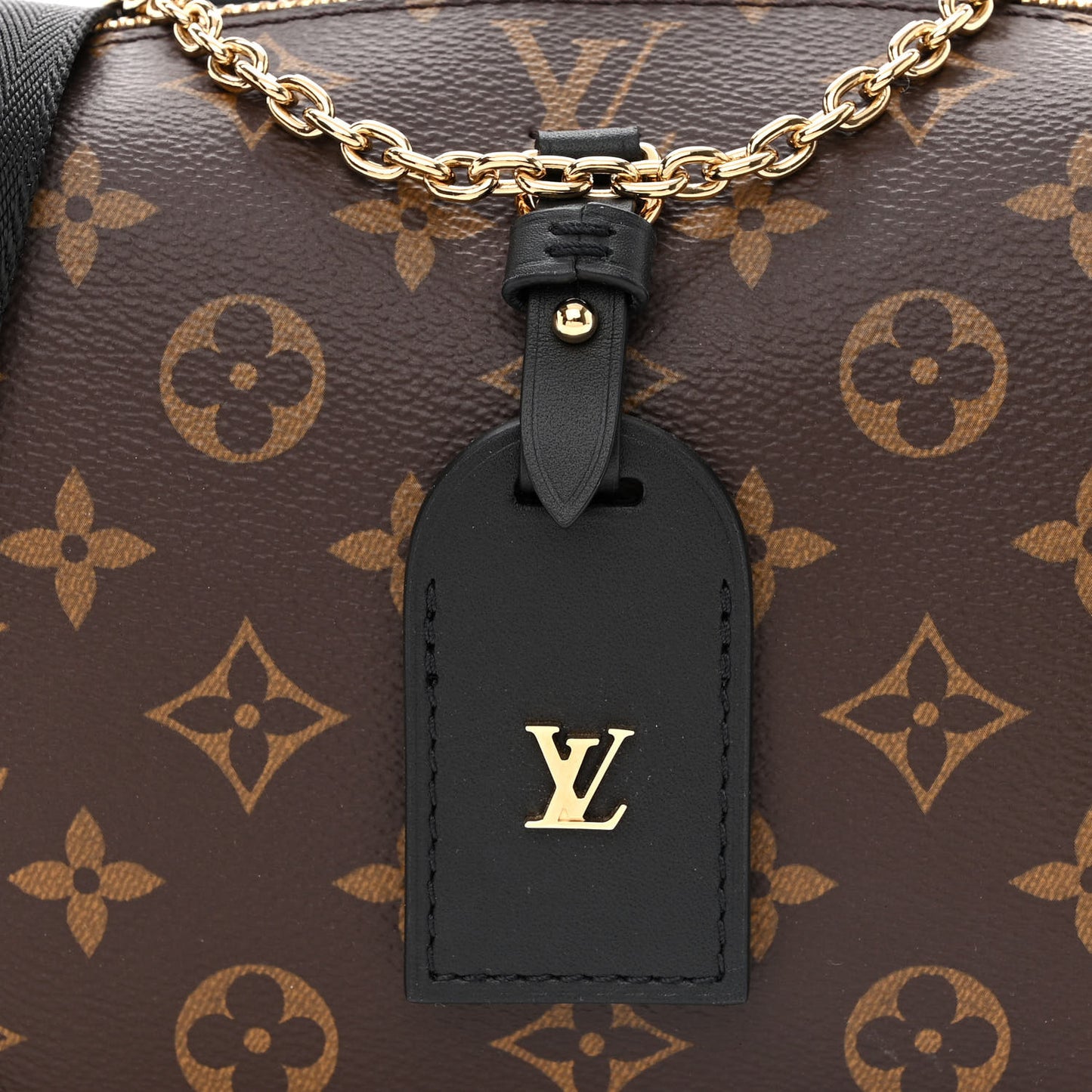 Monogram Petite Malle Souple Black