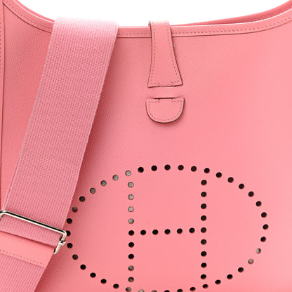 Hermes Epsom Evelyne III PM Rose Confetti 8 of 10