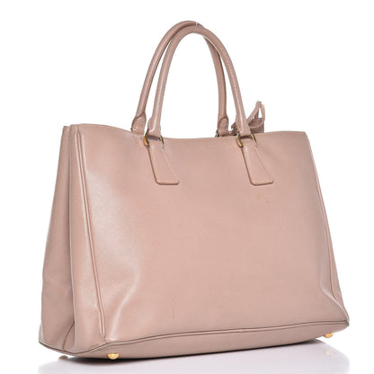 Prada Saffiano Lux Large Tote Cammeo 3 of 28