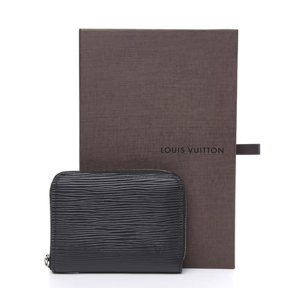 Louis Vuitton Epi Zippy Coin Purse Black 7 of 7