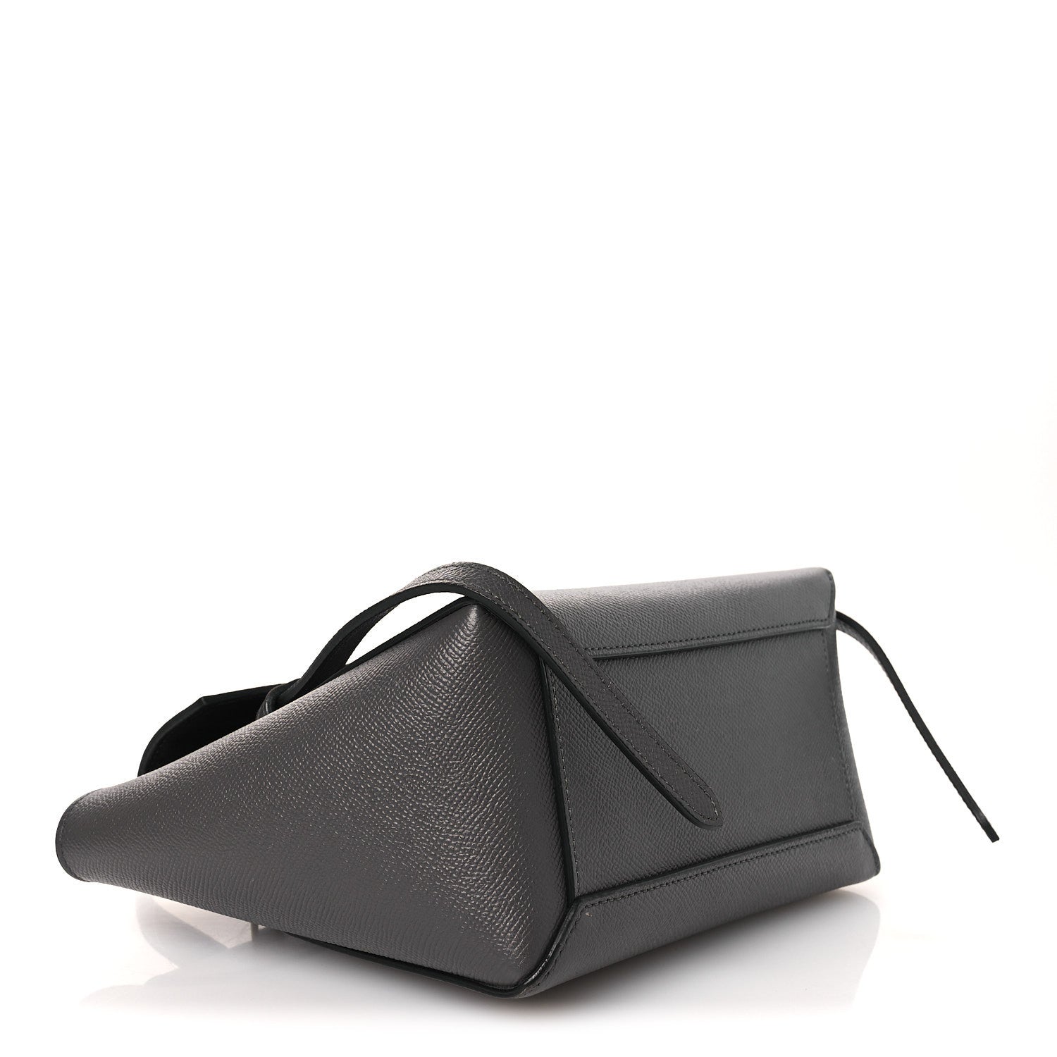 Celine Grained Calfskin Nano Belt Bag Grey 3 of 12