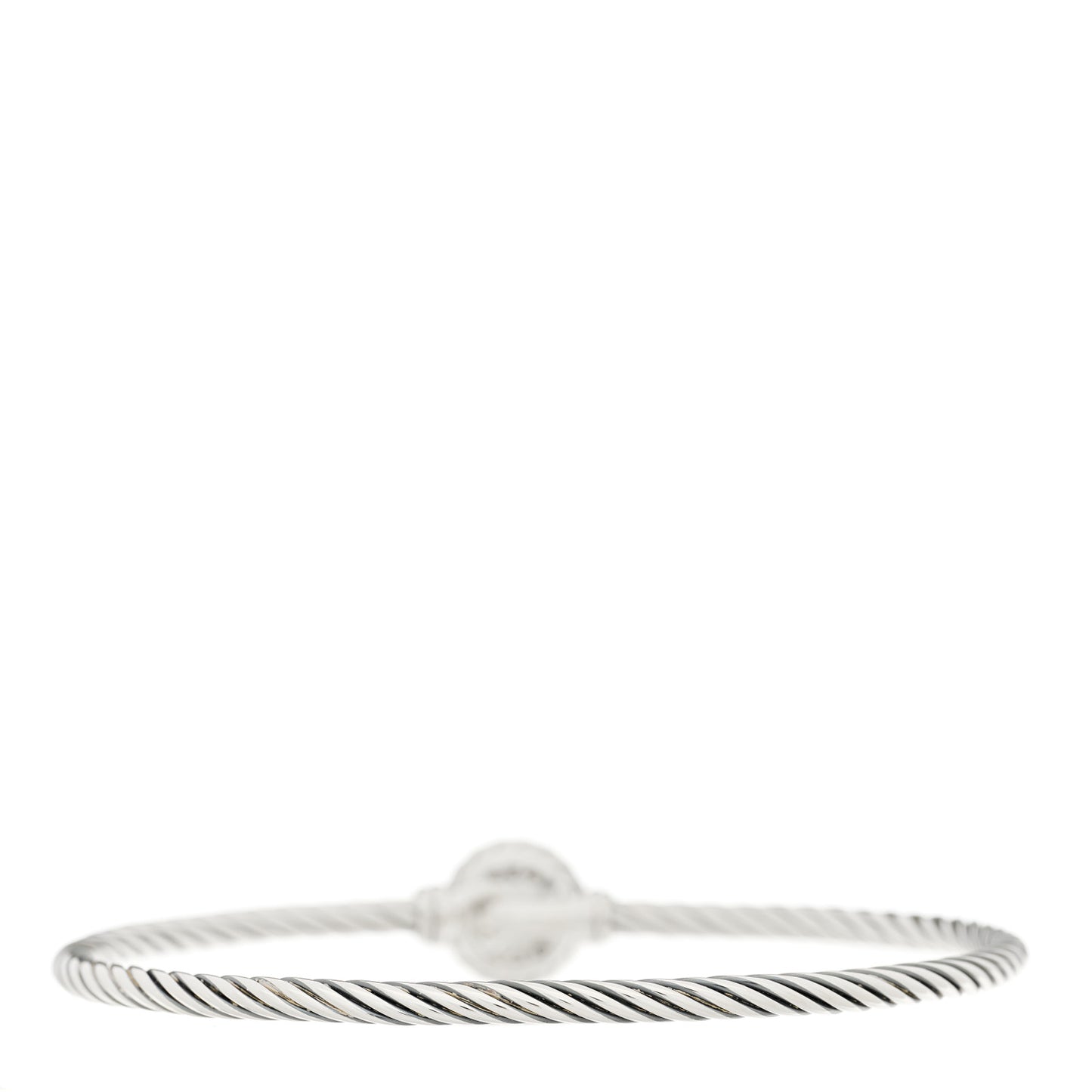 Sterling Silver Blue Topaz 3mm Chatelaine Bracelet