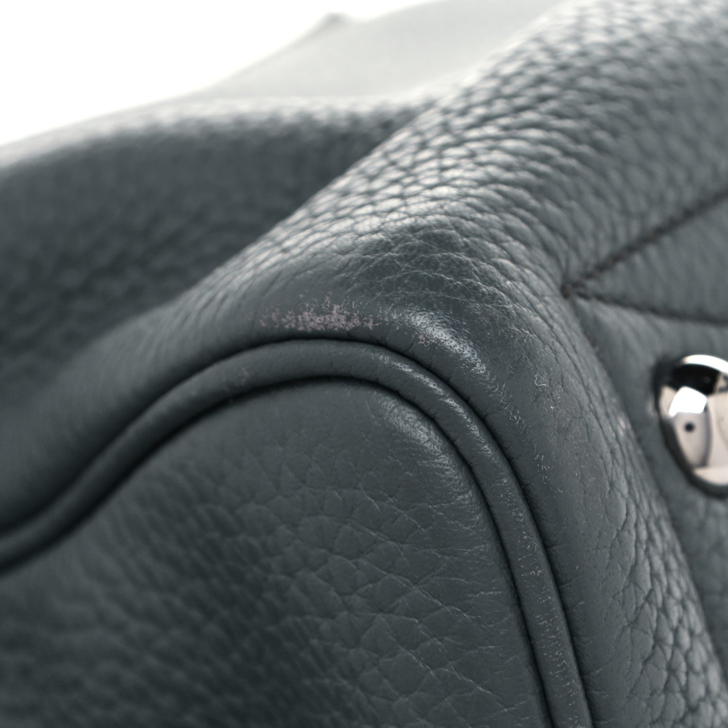 Hermes Taurillon Clemence Victoria II 35 Bleu Orage 14 of 14