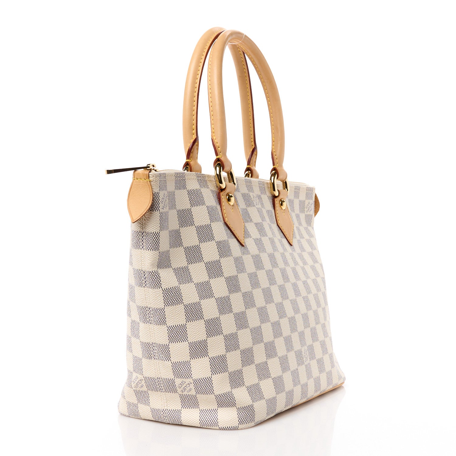 Louis Vuitton LOUIS VUITTON Damier Azur Saleya PM 3 of 12