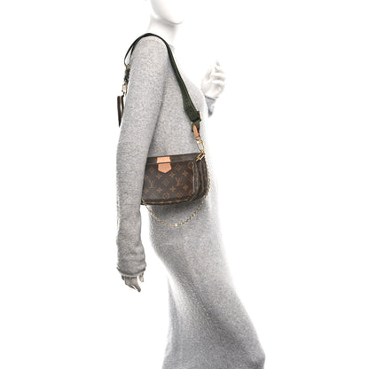 Louis Vuitton Monogram Multi Pochette Accessories Kaki 2 of 9